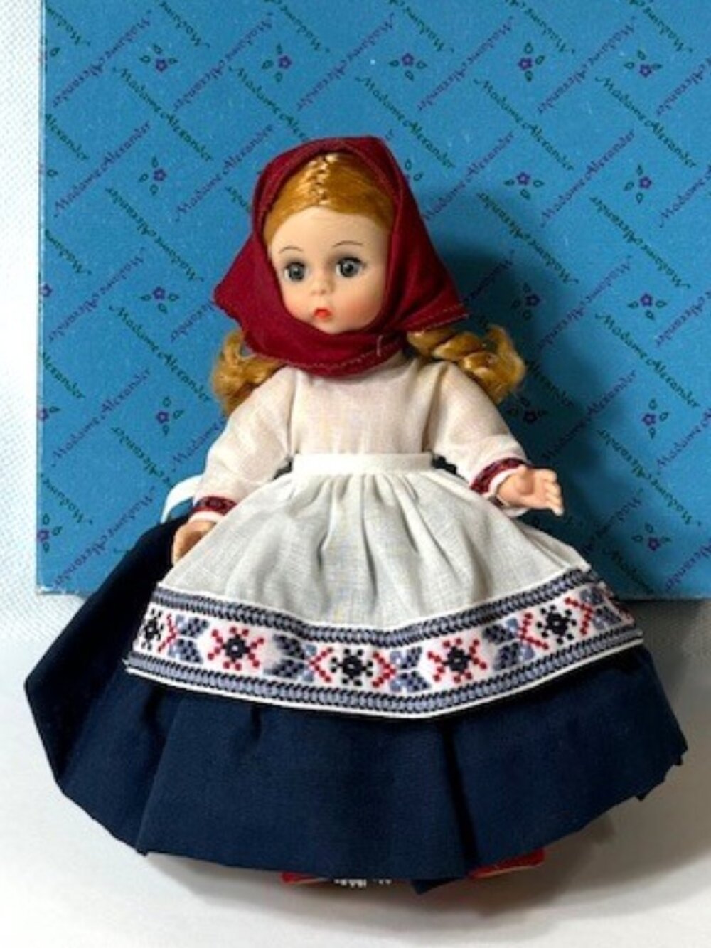 Madame Alexander restrung 8" Russia doll.